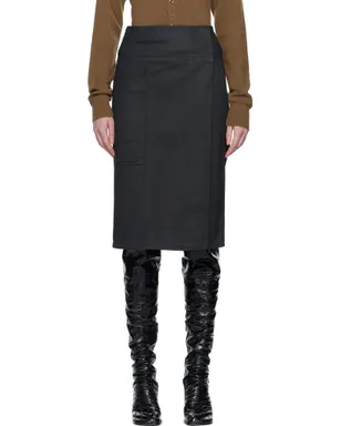 Lemaire Apron デニム ミディアムスカート - サムネイル1