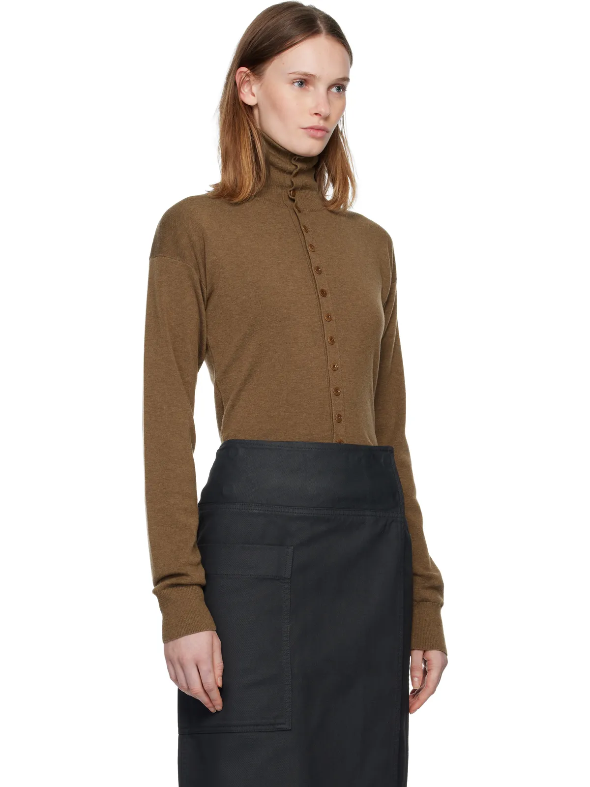 Lemaire Buttoned Fitted カーディガン - 画像2