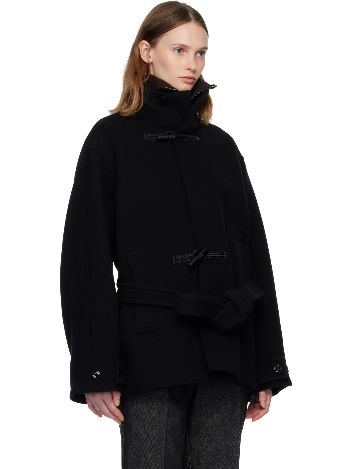 Lemaire ショート ダッフルコート - 画像2