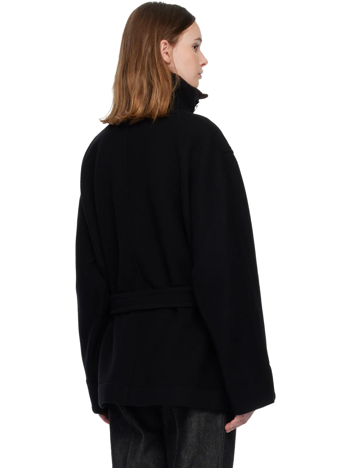 Lemaire ショート ダッフルコート - 画像3