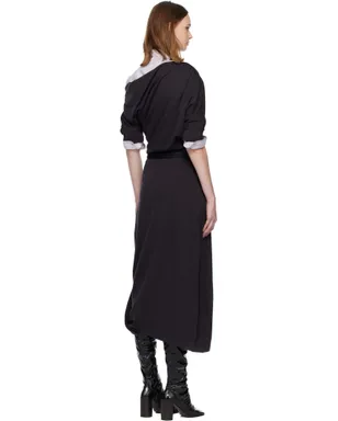 Lemaire ツイストヘム ミディアムワンピース - サムネイル3