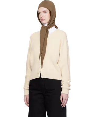 Lemaire ファインウール ヘッドスカーフ フード - サムネイル4