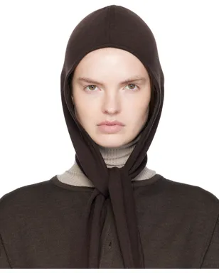 Lemaire Fine Wool ヘッドスカーフ ビーニー - サムネイル1