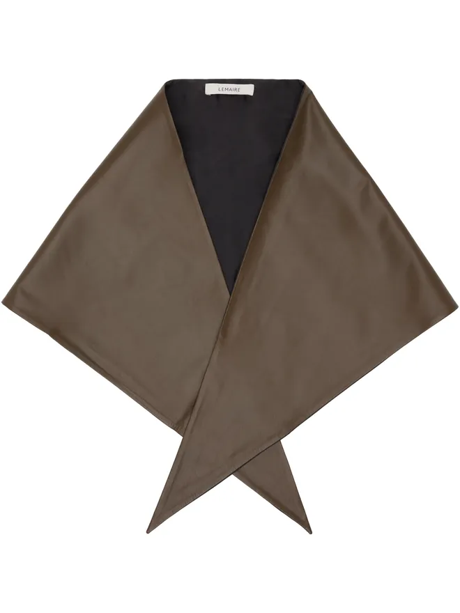 Lemaire Lemaire Large Leather Triangle スカーフの商品画像