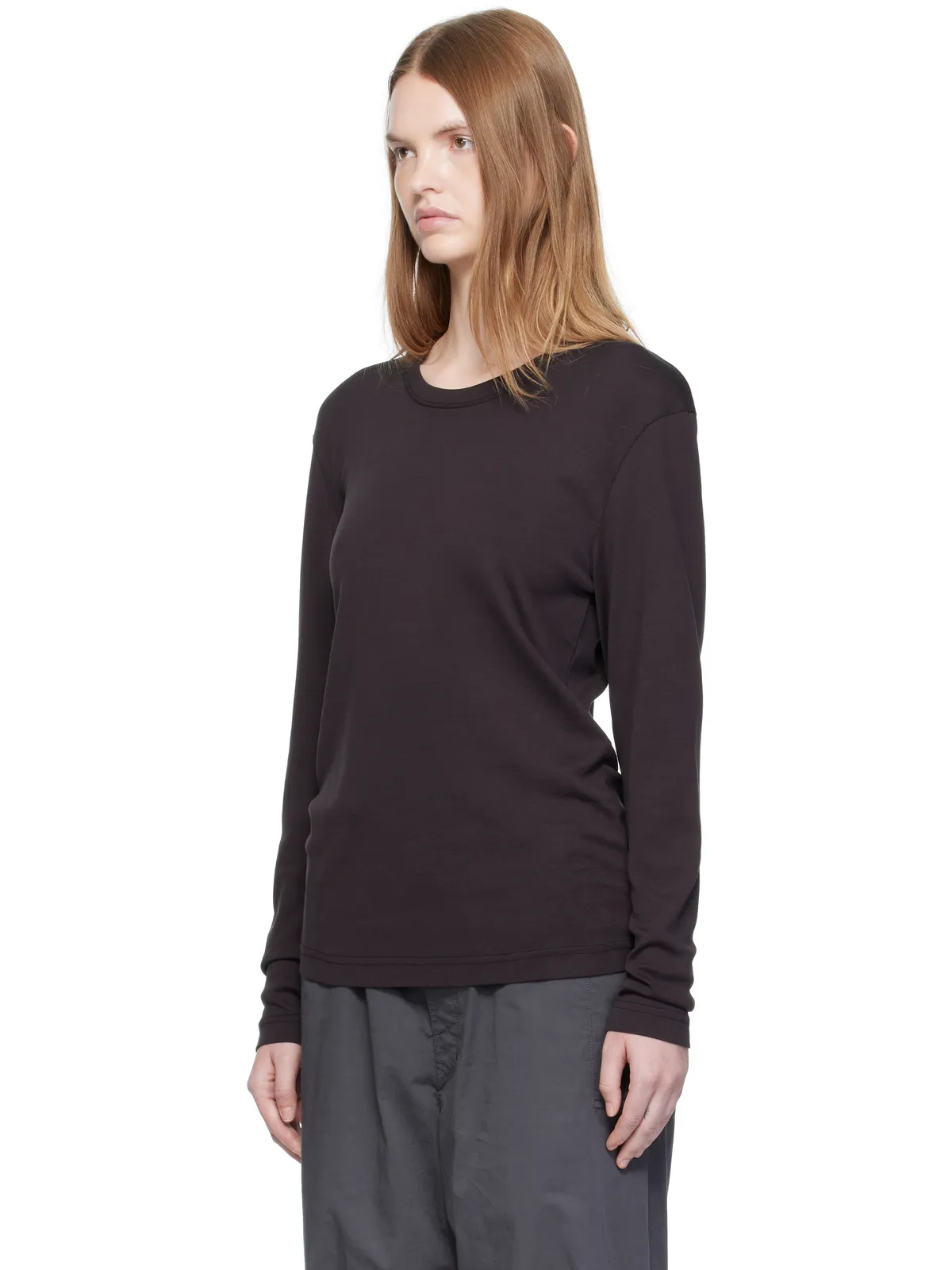 Lemaire リブ 長袖Tシャツ - 画像4