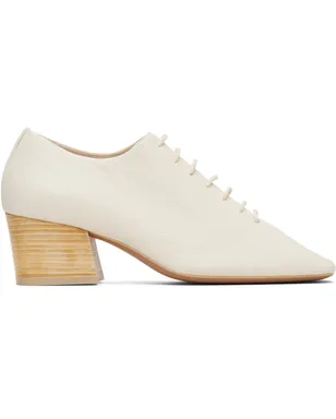 Lemaire オフホワイト Souris Classic 55 Derby ヒール - サムネイル1