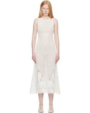 Erdem ノースリーブ ミディアムワンピース - サムネイル1