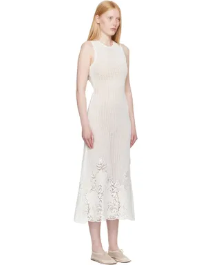 Erdem ノースリーブ ミディアムワンピース - サムネイル2