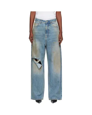VETEMENTS ディストレス バギージーンズ - サムネイル1