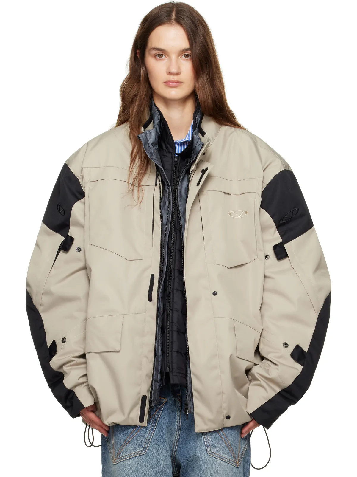 VETEMENTS Biker マウンテンパーカー＆ライナー セット - 画像1