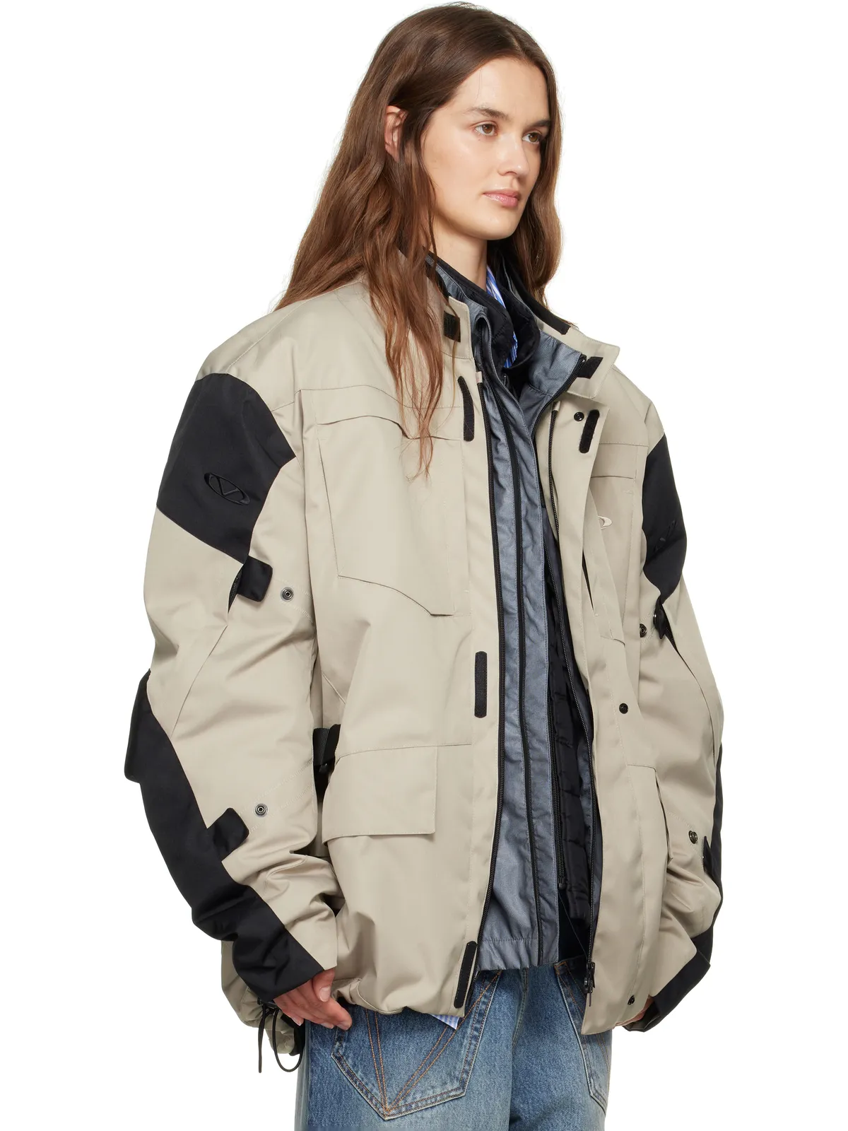 VETEMENTS Biker マウンテンパーカー＆ライナー セット - 画像2