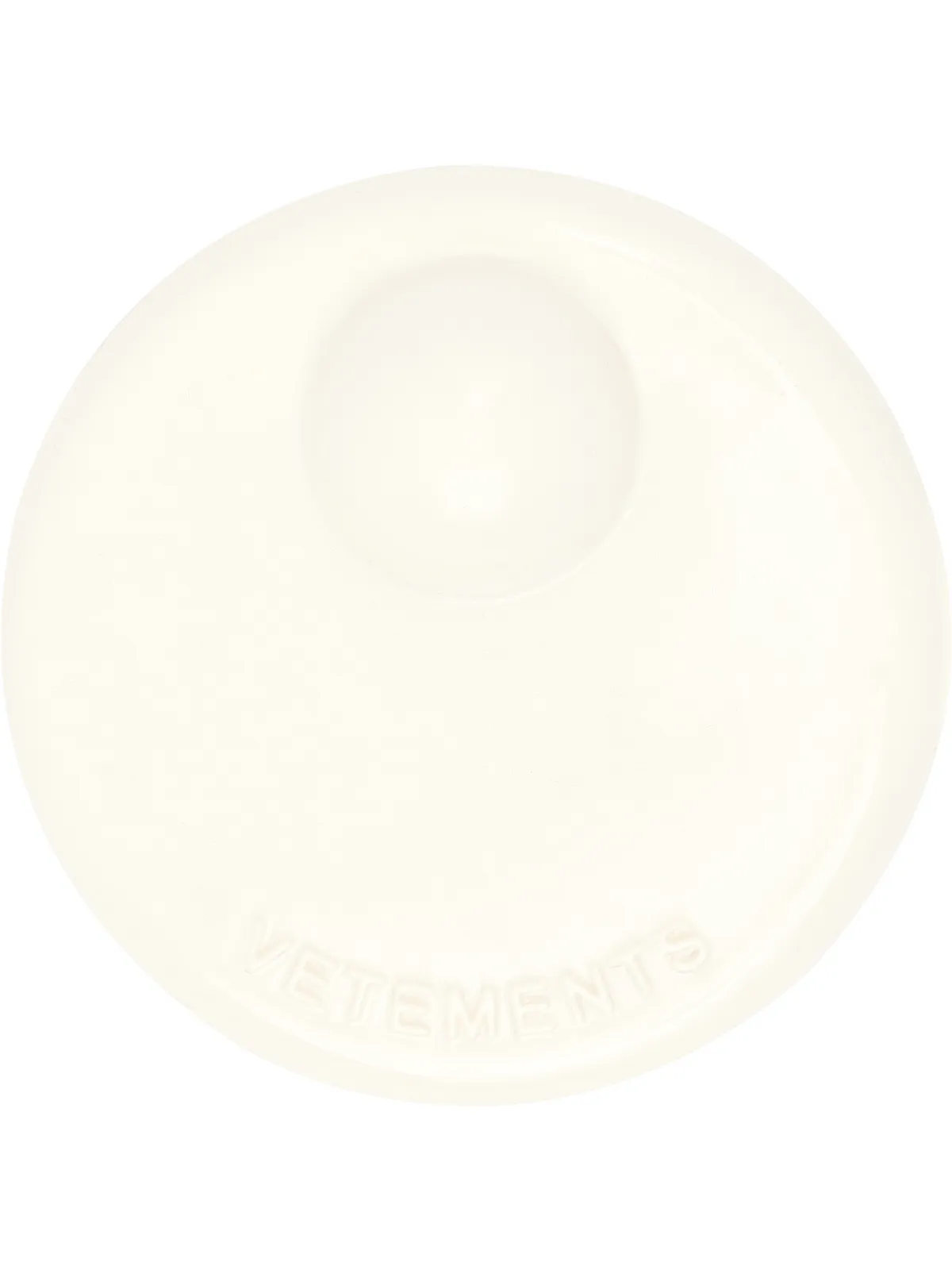 VETEMENTS ベージュ Security Tag ブローチ - 画像1