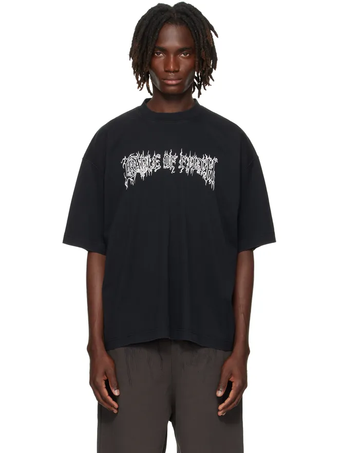VETEMENTS VETEMENTS Cradle of Filth Logo Regular Tシャツの商品画像