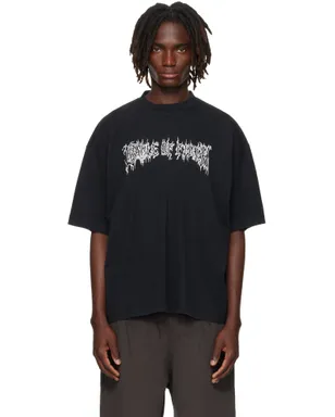 VETEMENTS Cradle of Filth Logo Regular Tシャツ - サムネイル1
