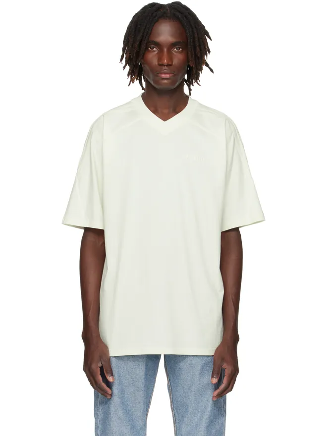 VETEMENTS VETEMENTS Cut-Up VネックTシャツの商品画像