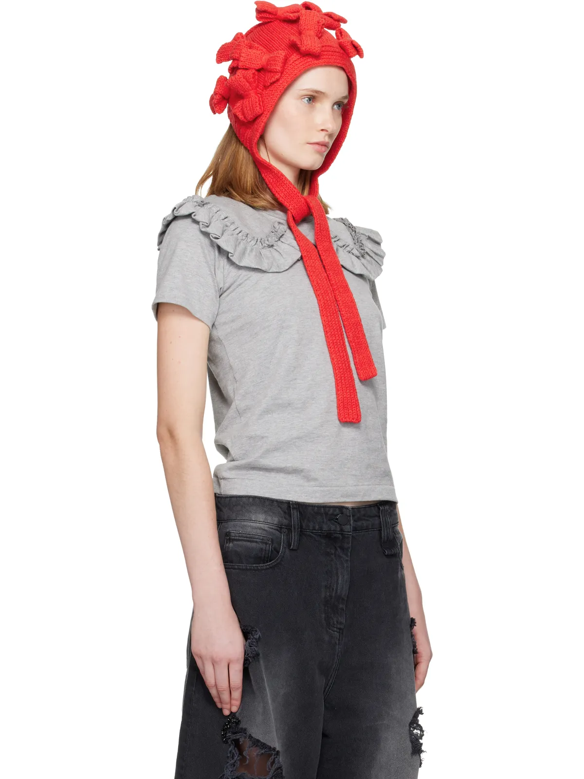 Comme des Garçons Girl Bow Bonnet フード - 画像4