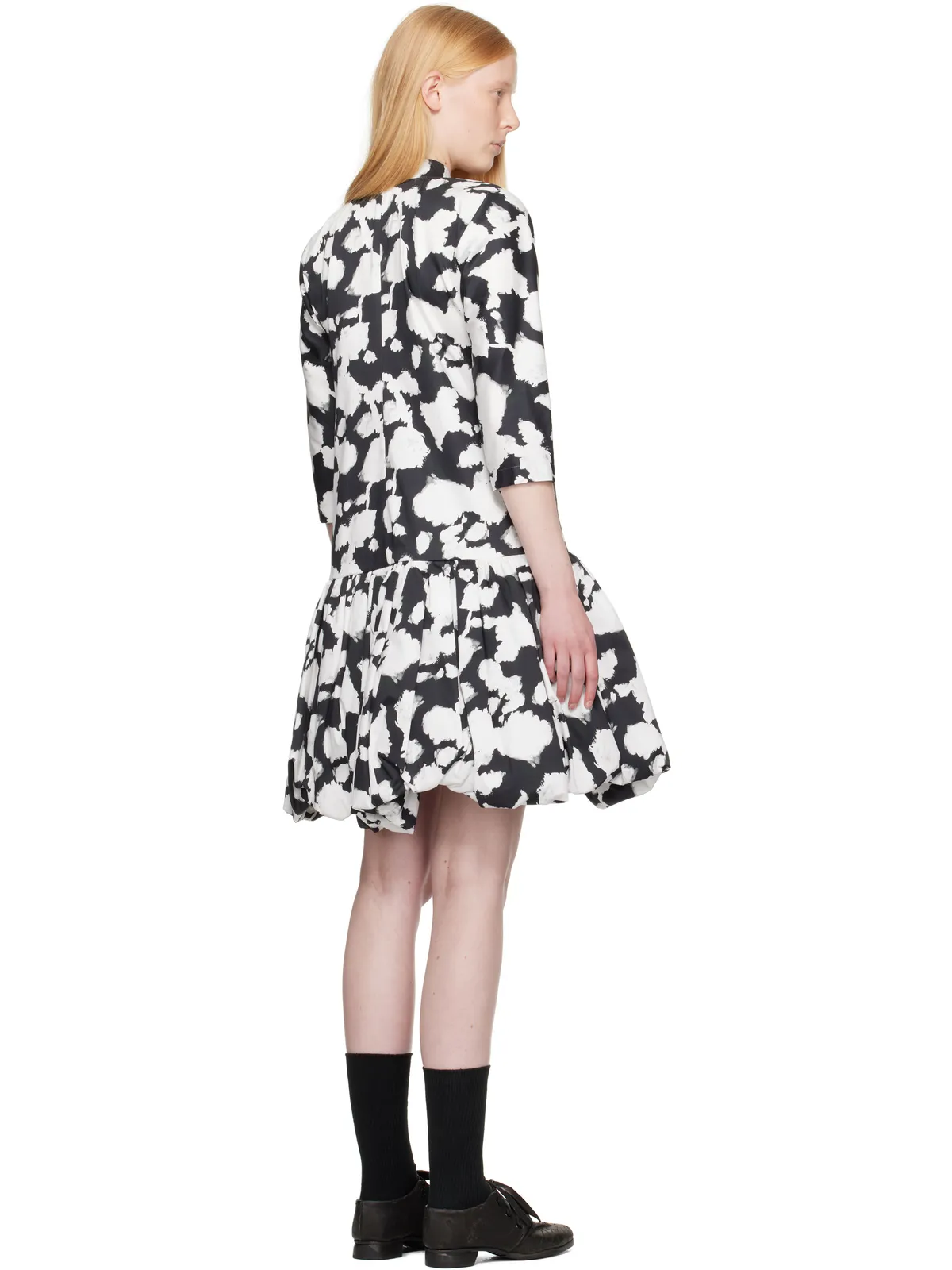 Comme des Garçons Comme des Garçons コットンサテン ミディアムワンピース - 画像3