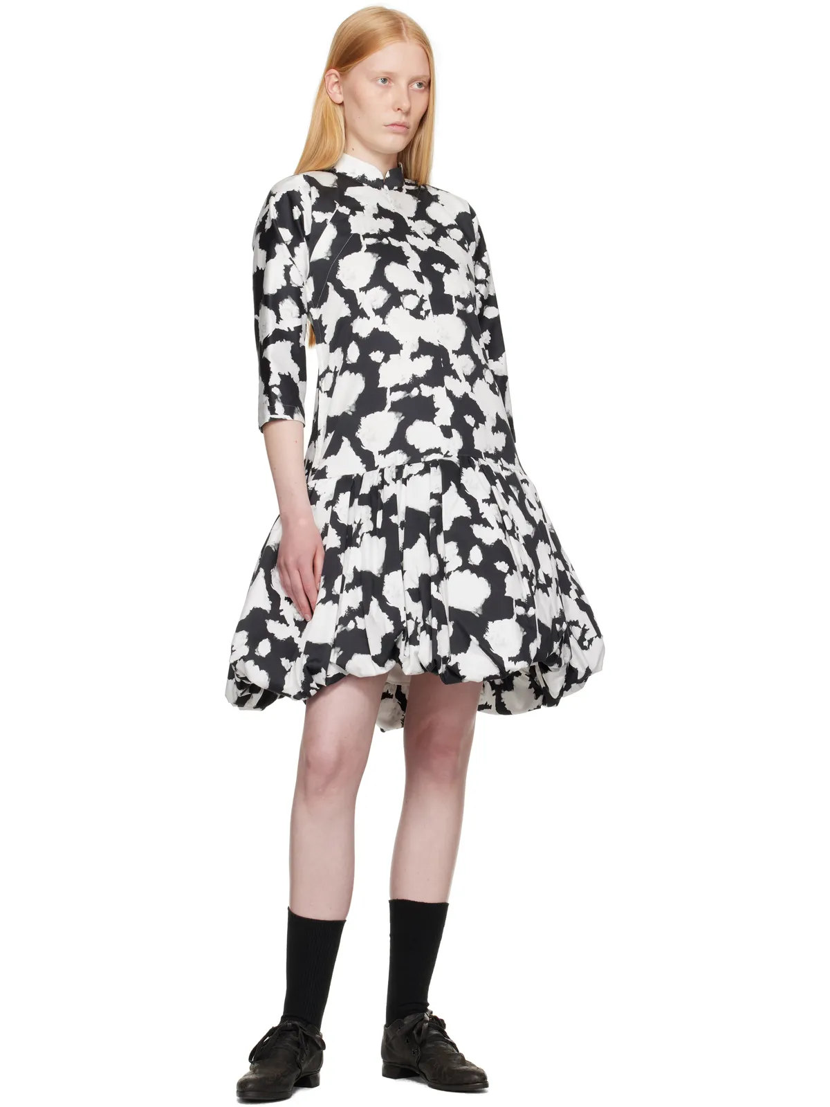 Comme des Garçons Comme des Garçons コットンサテン ミディアムワンピース - 画像4