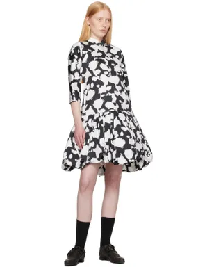 Comme des Garçons Comme des Garçons コットンサテン ミディアムワンピース - サムネイル4