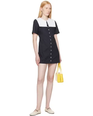 Sandy Liang Rila Shirt ミニワンピース - サムネイル4