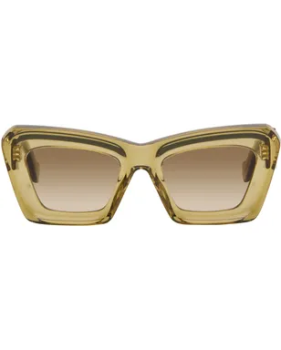 LOEWE Beveled キャットアイサングラス - サムネイル1