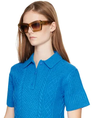 LOEWE Beveled キャットアイサングラス - サムネイル4
