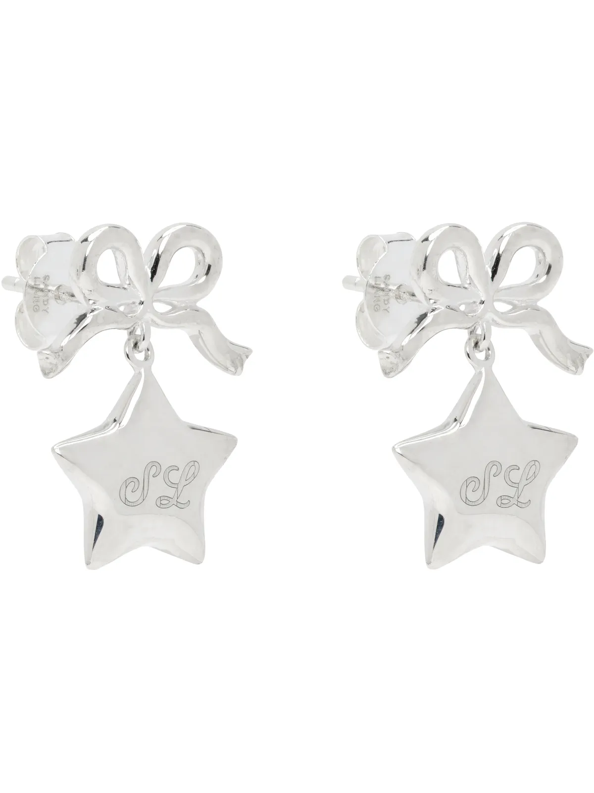 Sandy Liang Sterling Silver Pippy ピアス - 画像2