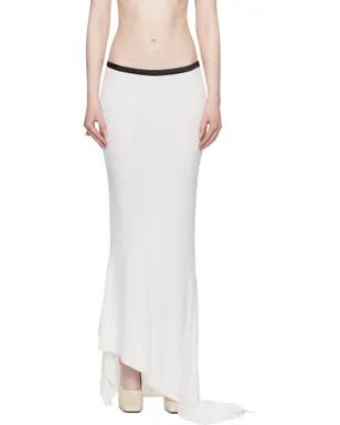 AARON ESH SSENSE限定 Bridalカプセルコレクション アシンメトリー フィッシュテール マキシスカート - サムネイル1