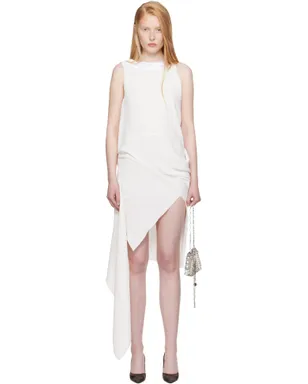 AARON ESH SSENSE限定 Bridalカプセルコレクション ボートネック ミニドレス - サムネイル1