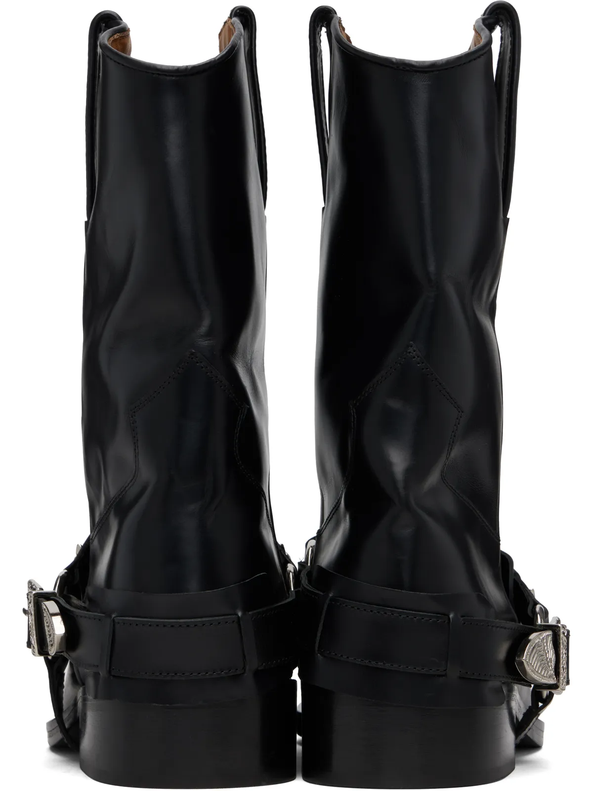 Toga Virilis SSENSE限定 Hard Leather AJ1178 ブーツ - 画像2