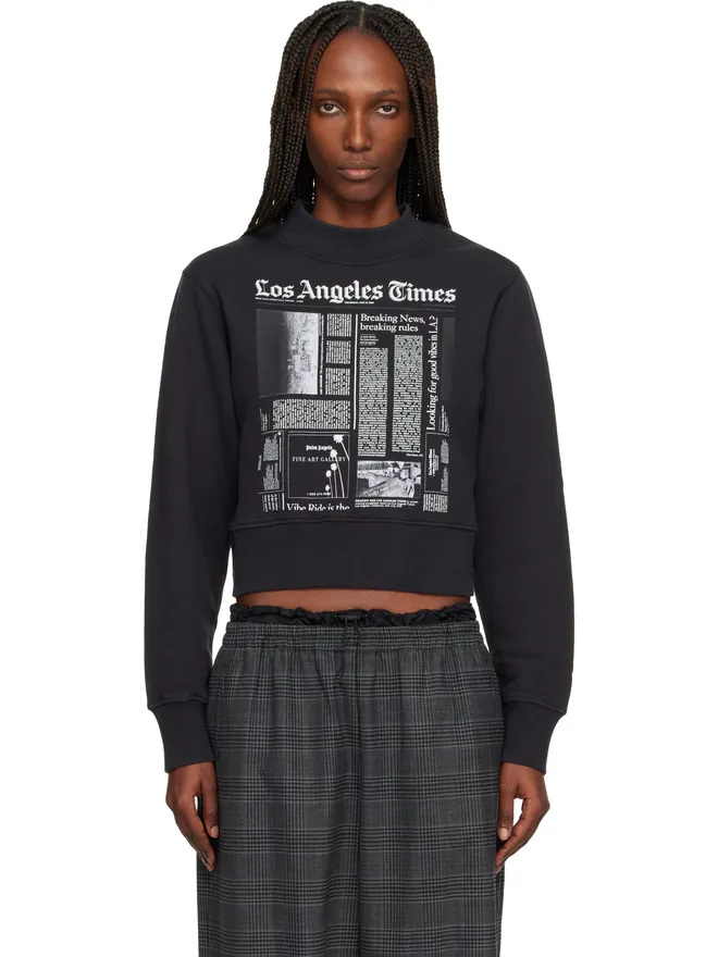 Palm Angels Palm Angels LA Timesエディション News Fitted クルーネック スウェットシャツの商品画像