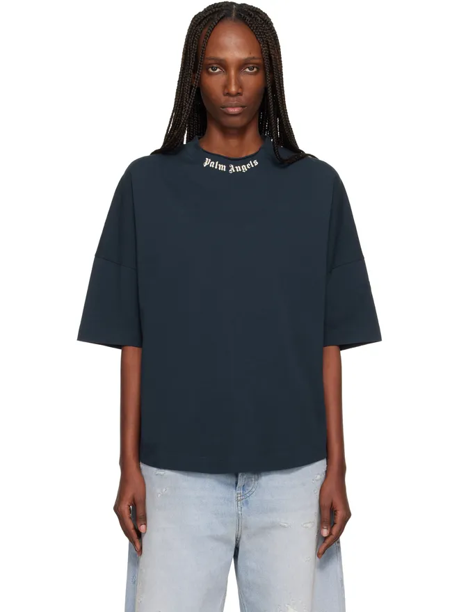 Palm Angels Palm Angels カーブドロゴ カラー オーバーサイズ Tシャツの商品画像