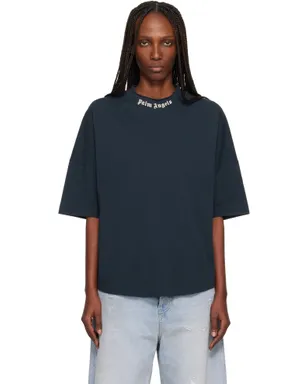 Palm Angels カーブドロゴ カラー オーバーサイズ Tシャツ - サムネイル1