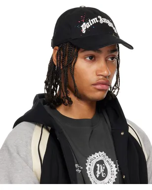 Palm Angels カーブドロゴ プリント キャップ - サムネイル2