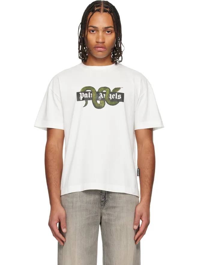 Palm Angels Palm Angels Snake ロゴ Tシャツの商品画像