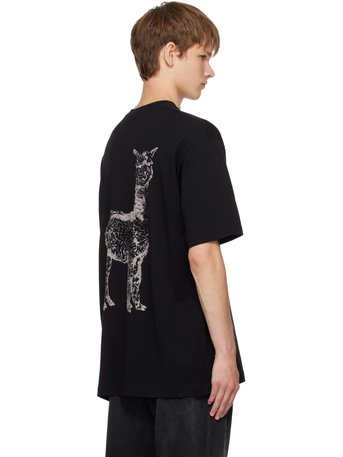 Song for the Mute Lama ジャージ オーバーサイズ Tシャツ - 画像3