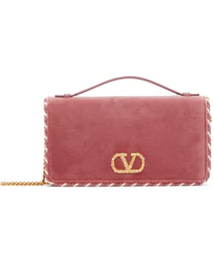 Valentino Garavani VLogo Signature ラインストーン ウォレットバッグ - サムネイル1
