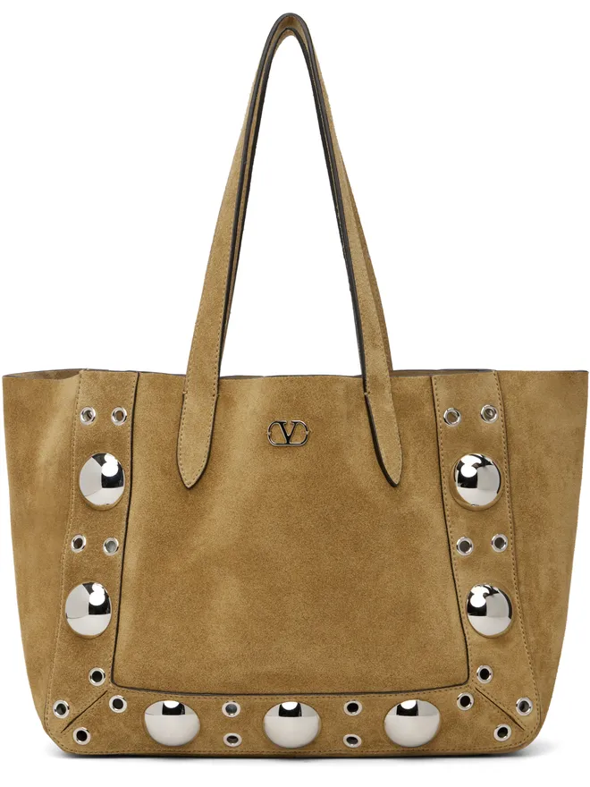 Valentino Garavani Valentino Garavani ミディアム Nellcôte スエード トートバッグの商品画像