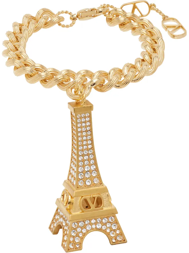 Valentino Garavani Valentino Garavani Eiffel Tower チャームブレスレットの商品画像