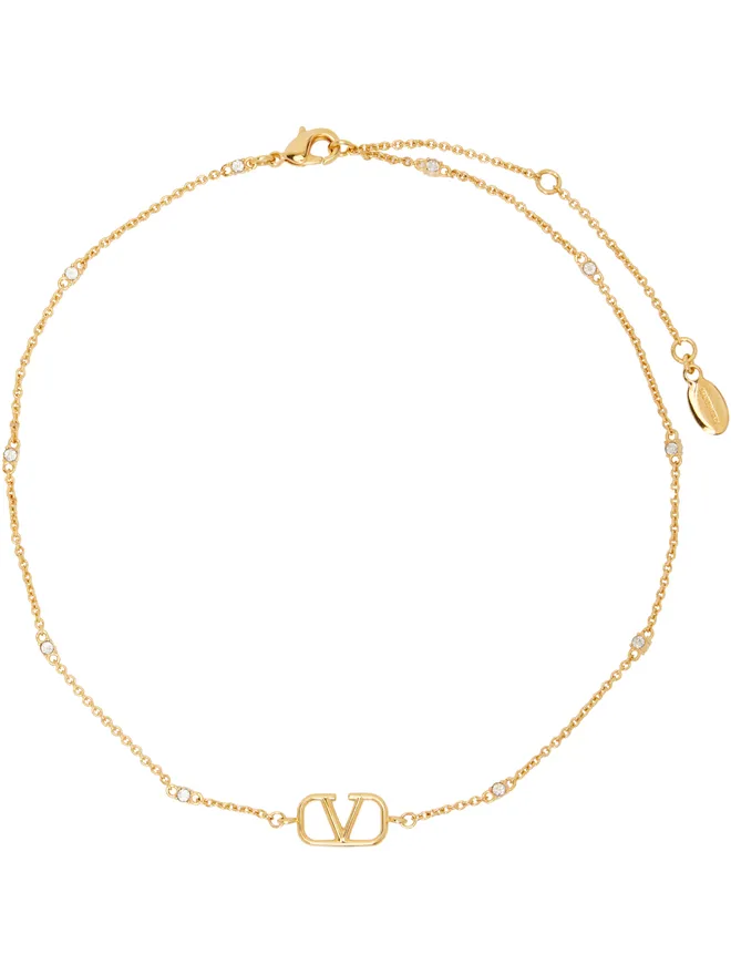 Valentino Garavani Valentino Garavani ミニ VLogo Signature ネックレスの商品画像