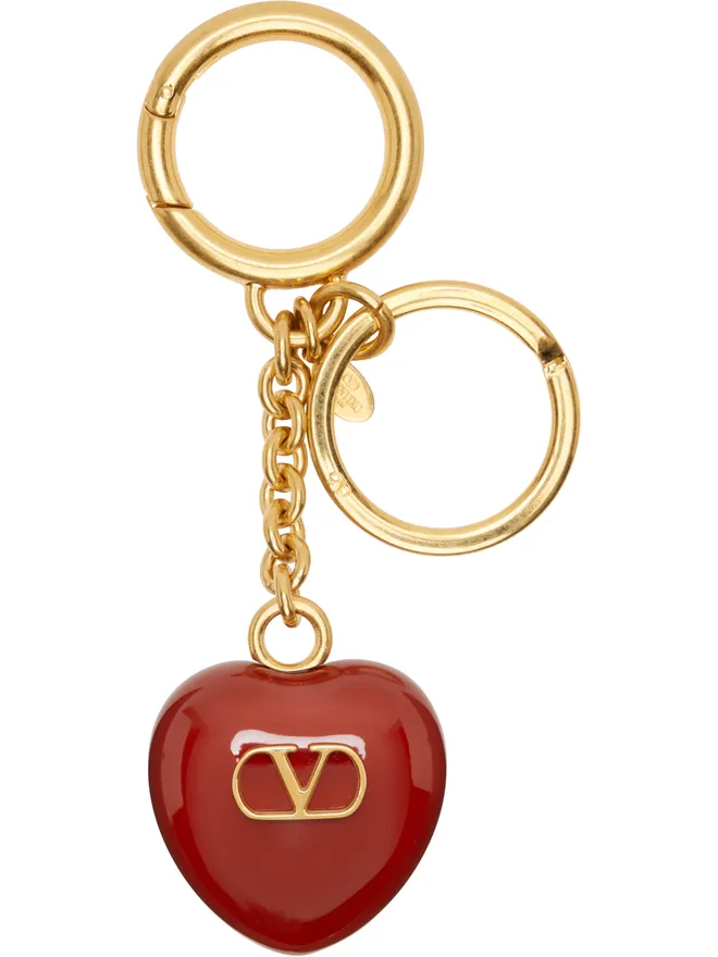 Valentino Garavani Valentino Garavani Coeur Royal バッグ チャーム キーホルダーの商品画像