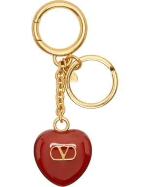 Valentino Garavani Coeur Royal バッグ チャーム キーホルダー - サムネイル1