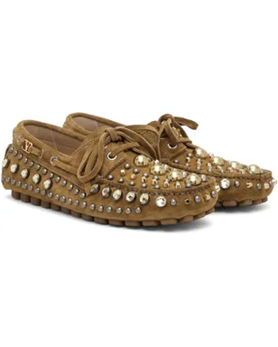 Valentino Garavani Mixed スタッズ デッキシューズ - サムネイル4