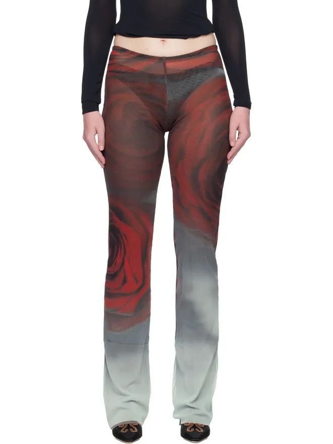 Jean Paul Gaultier Jean Paul Gaultier 'The Blurry Roses' ラウンジパンツの商品画像