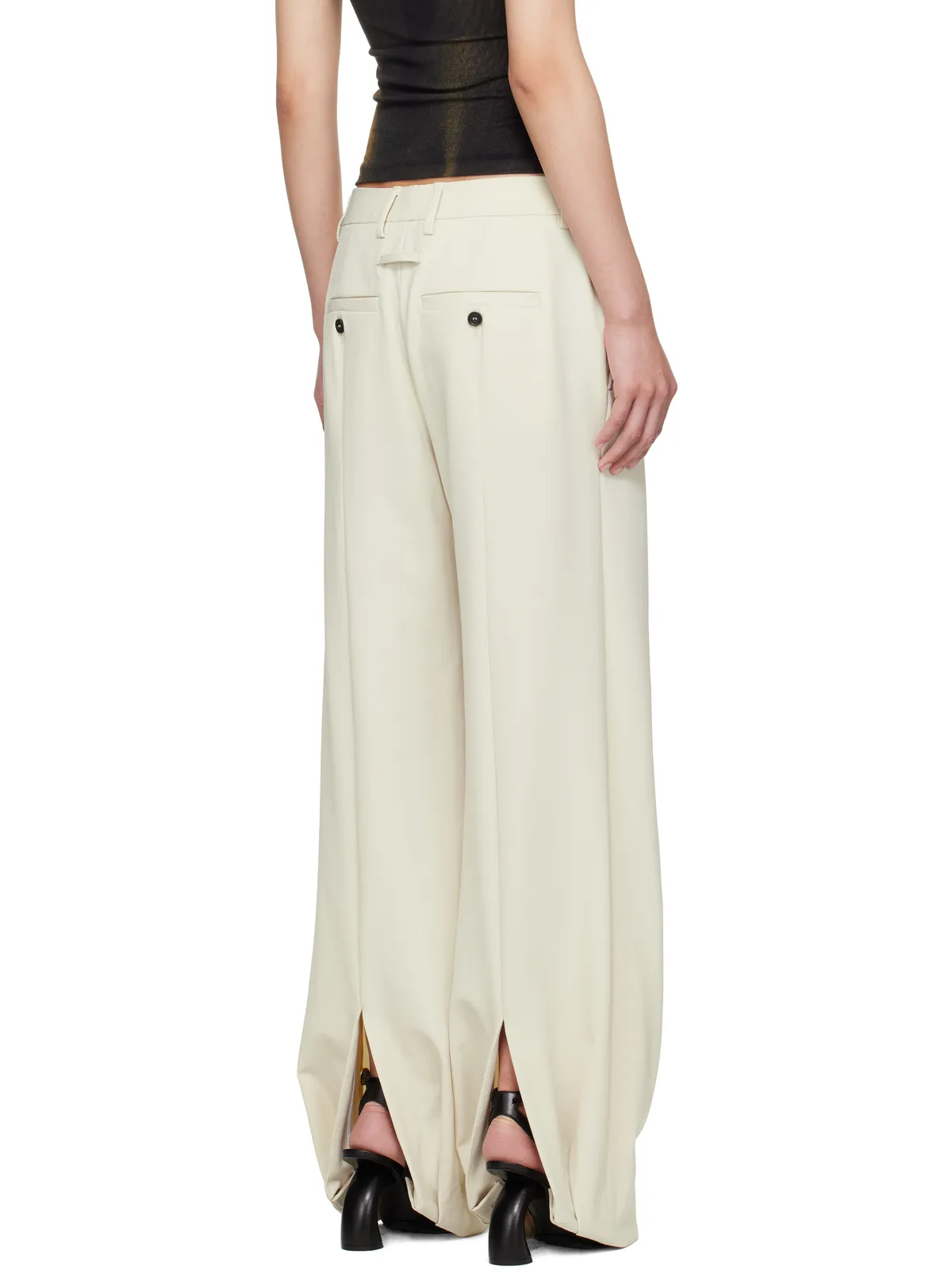 Jean Paul Gaultier SSENSE限定 'The Stirrup' トラウザーズ - 画像3