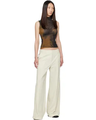 Jean Paul Gaultier SSENSE限定 'The Stirrup' トラウザーズ - サムネイル4