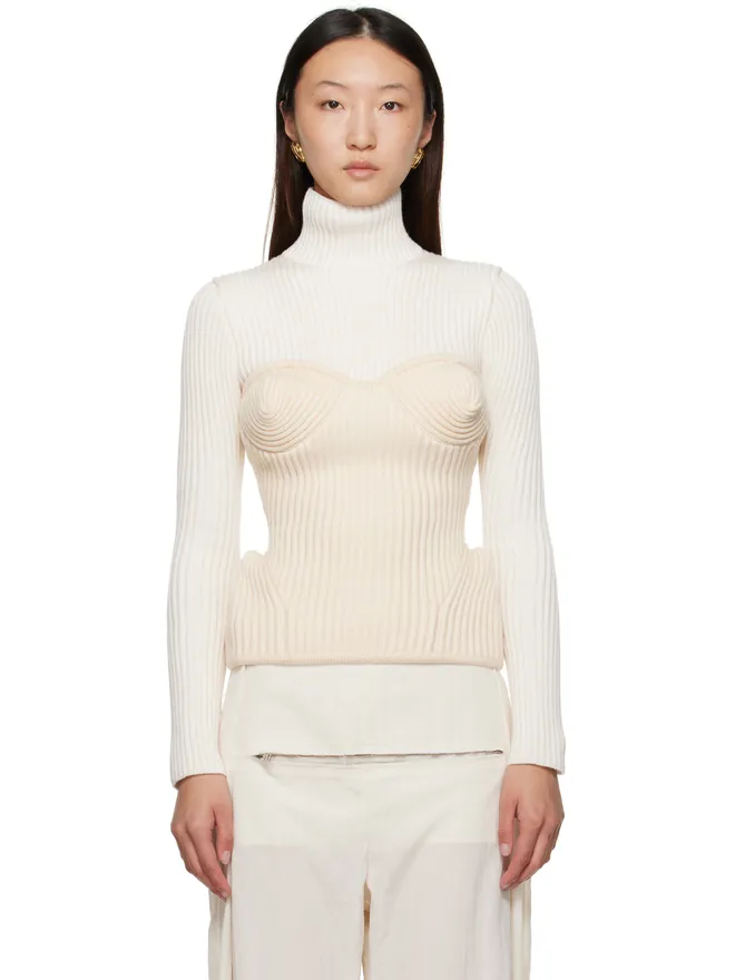 Jean Paul Gaultier Jean Paul Gaultier コルセット タートルネックの商品画像