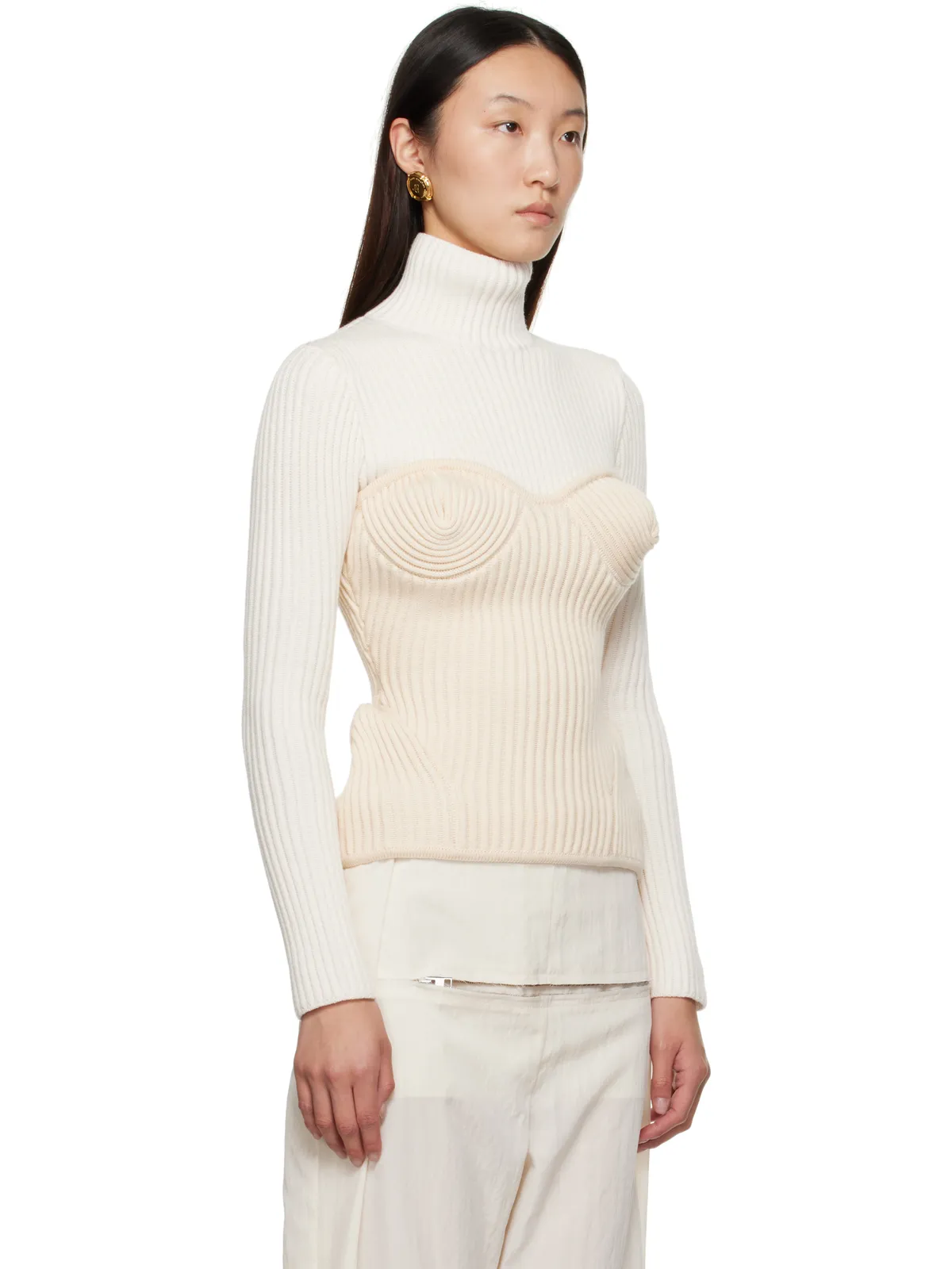 Jean Paul Gaultier コルセット タートルネック - 画像2