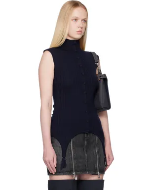 Jean Paul Gaultier 'The Garter Waistcoat' ニットベスト - サムネイル2