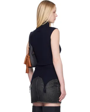 Jean Paul Gaultier 'The Garter Waistcoat' ニットベスト - サムネイル3